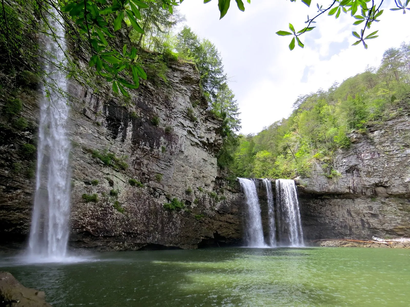 Hike to Rockhouse and Cane Creek Falls