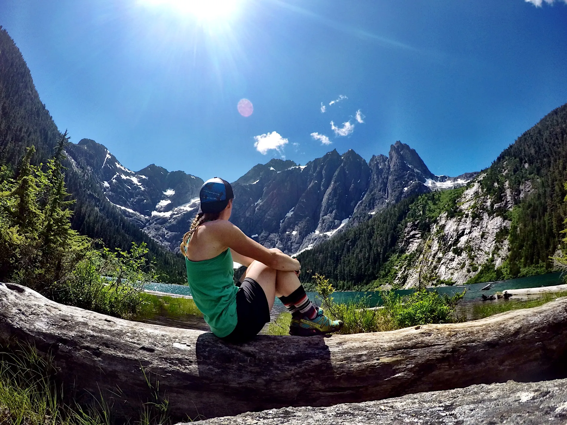 Hike to Landslide Lake