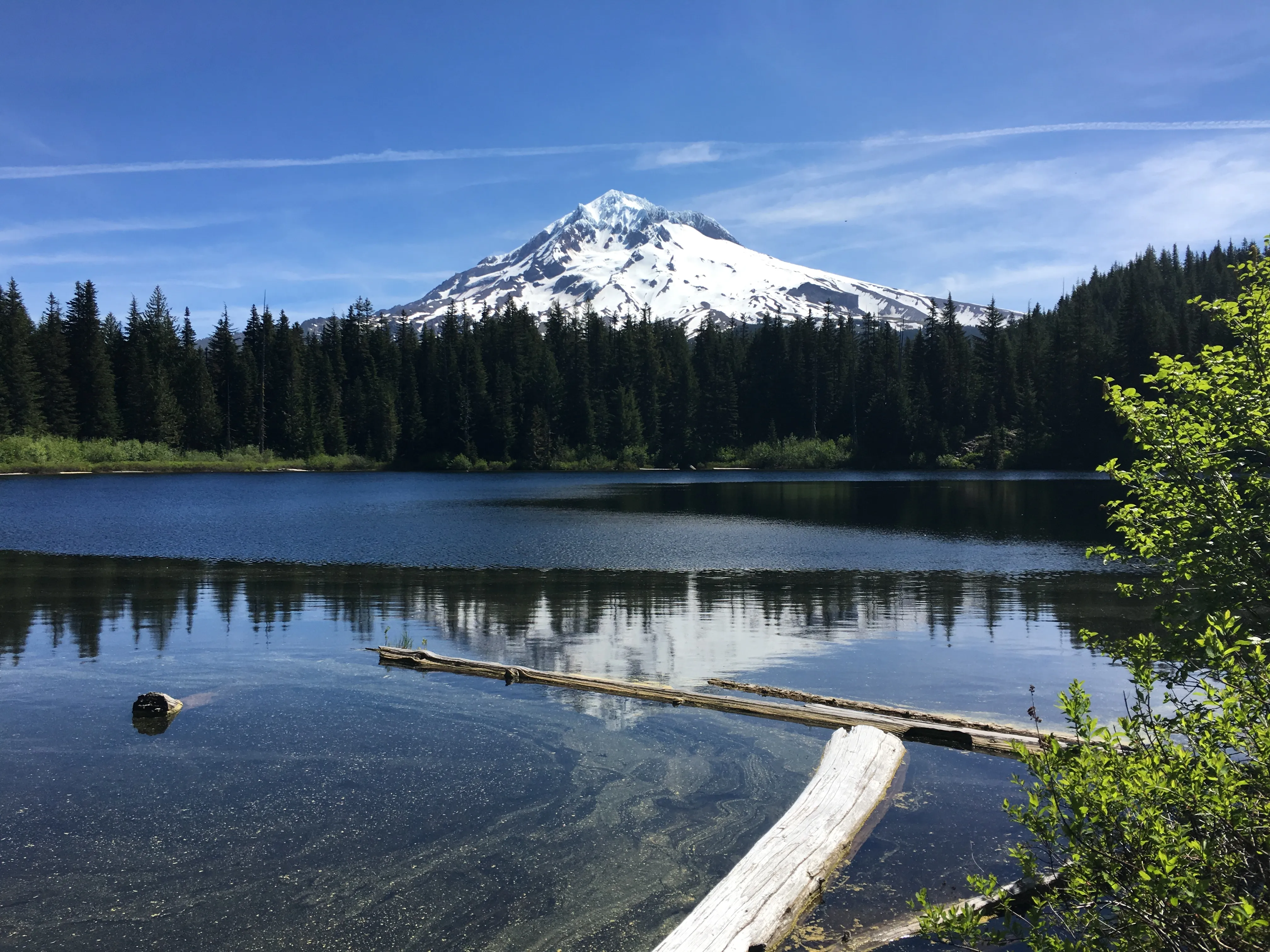 Burnt Lake and Zigzag Mountain