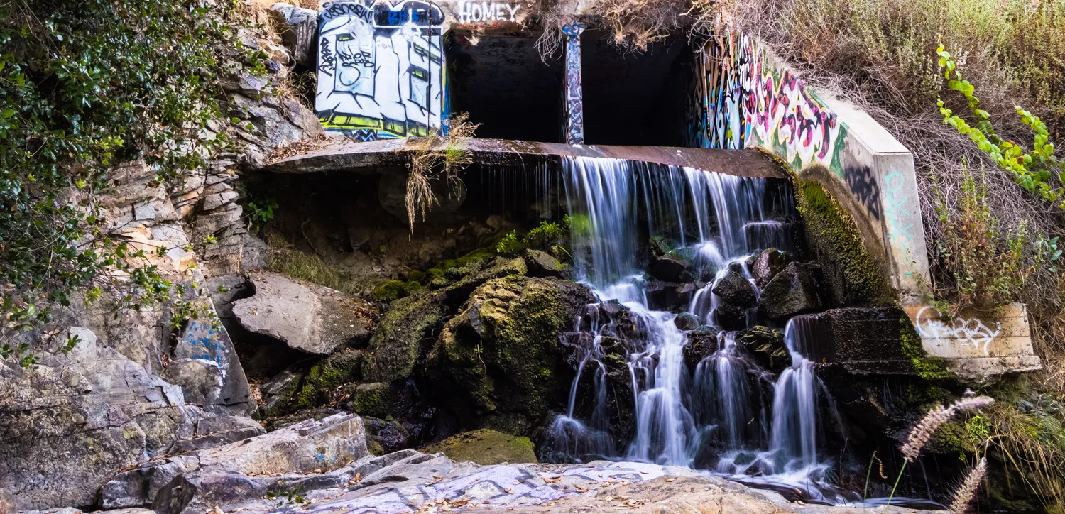 Explore Chambers Hidden Dam and Waterfall