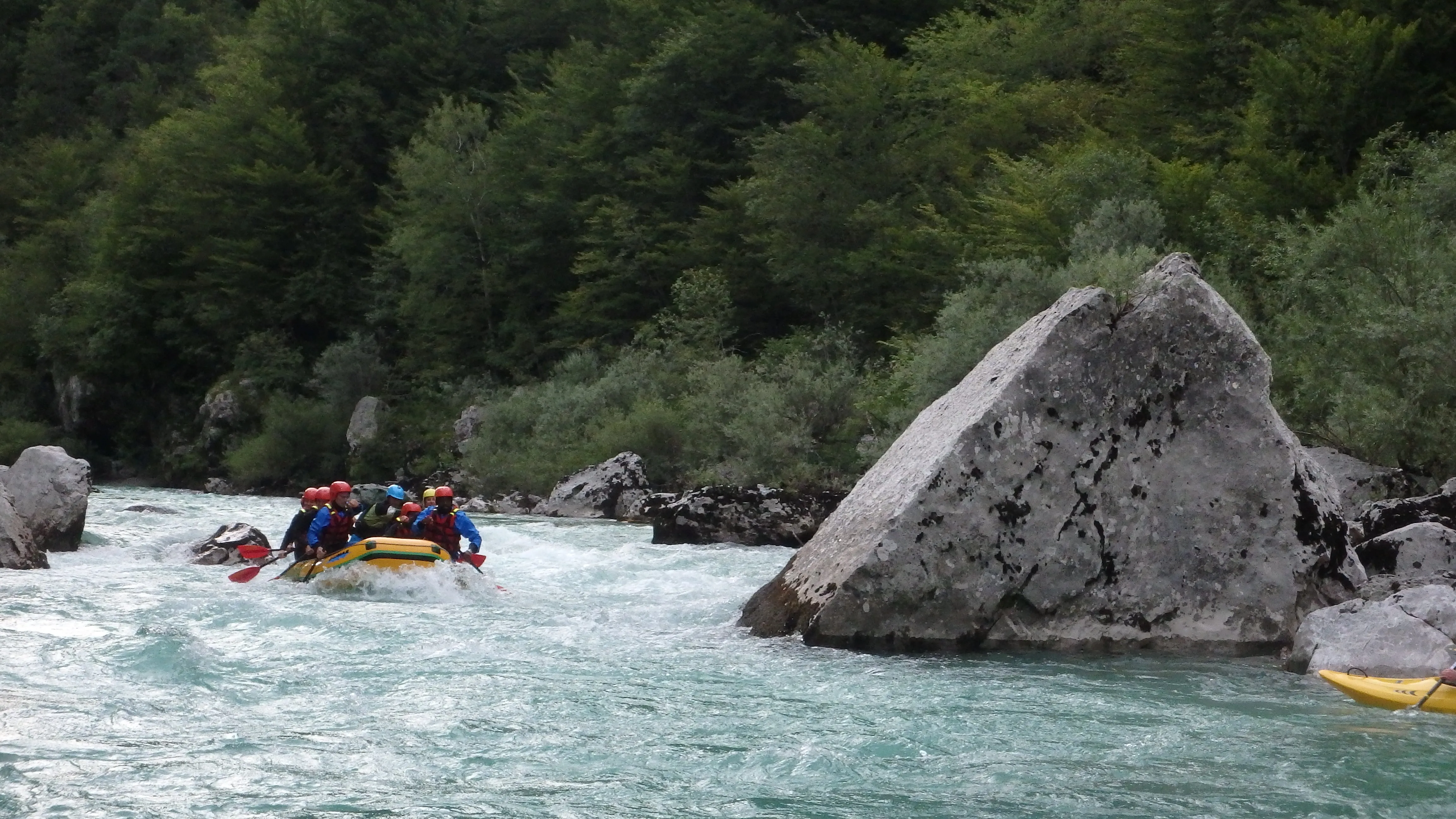 White Water Raft on the Soca River