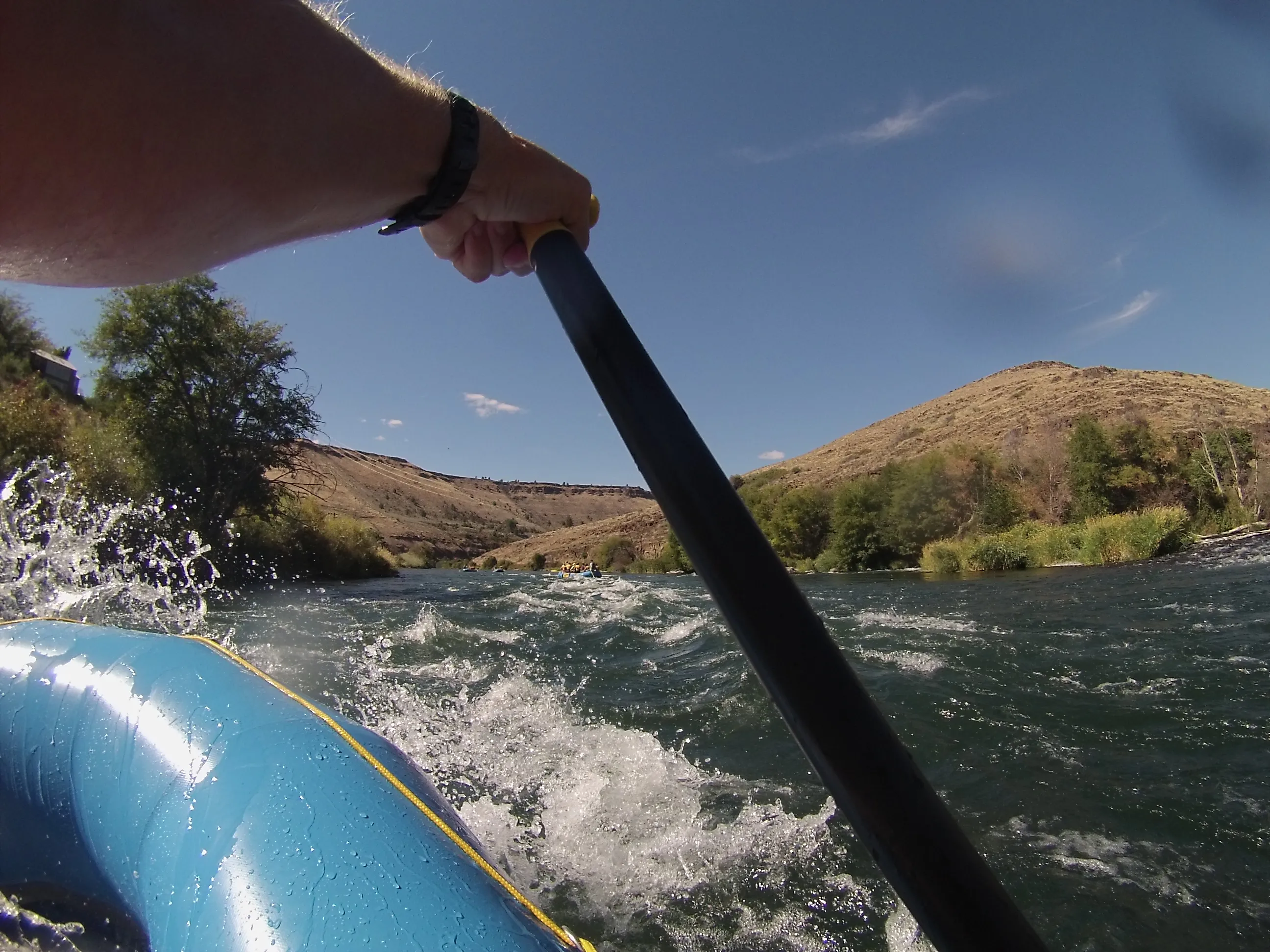 White Water Raft Down the Deschutes River