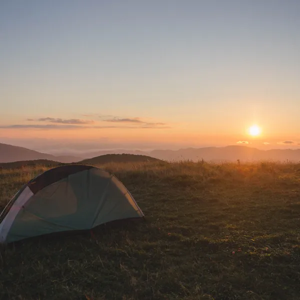 Solo Camping on Max Patch Mountain