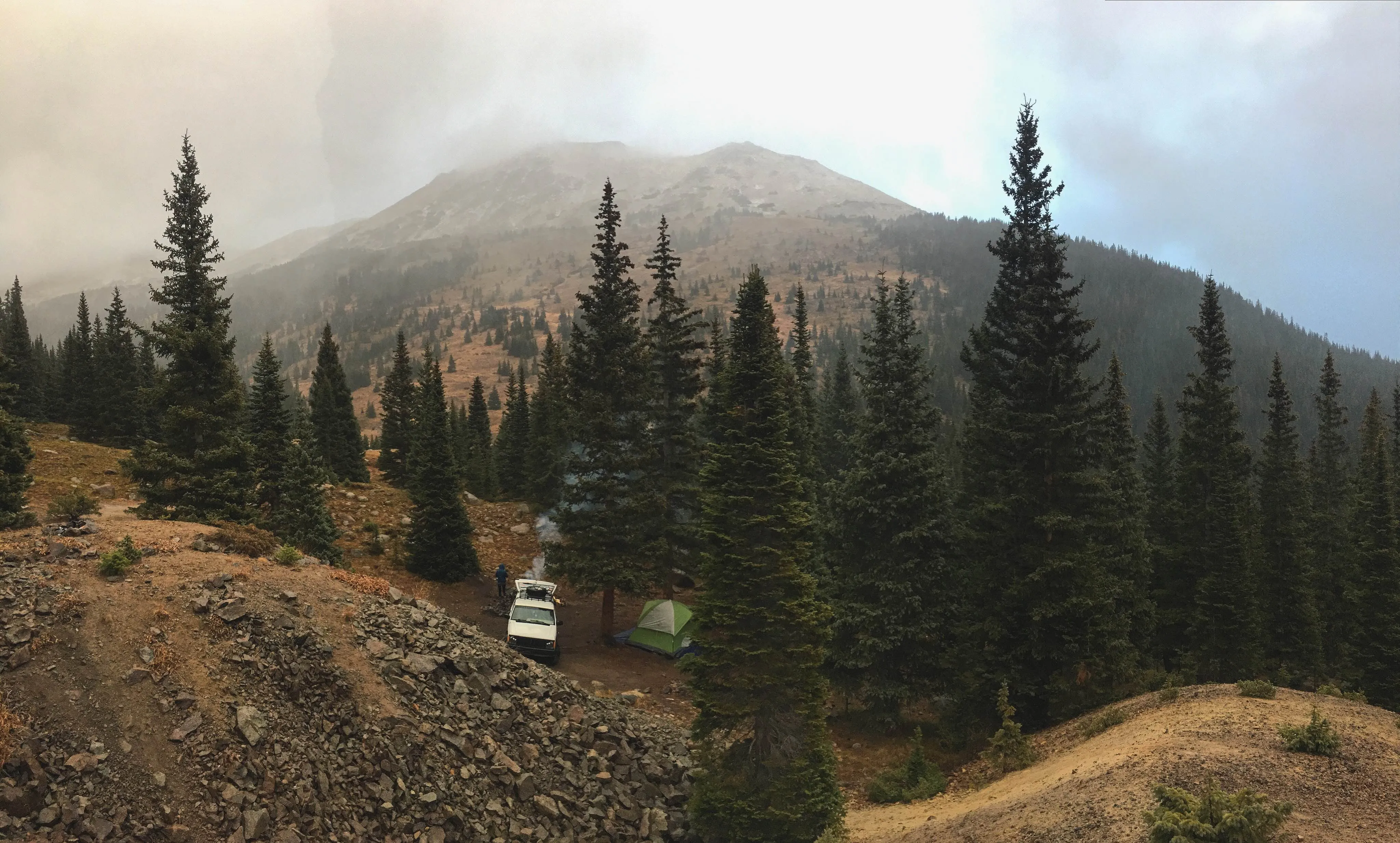 Camp at Jones Pass
