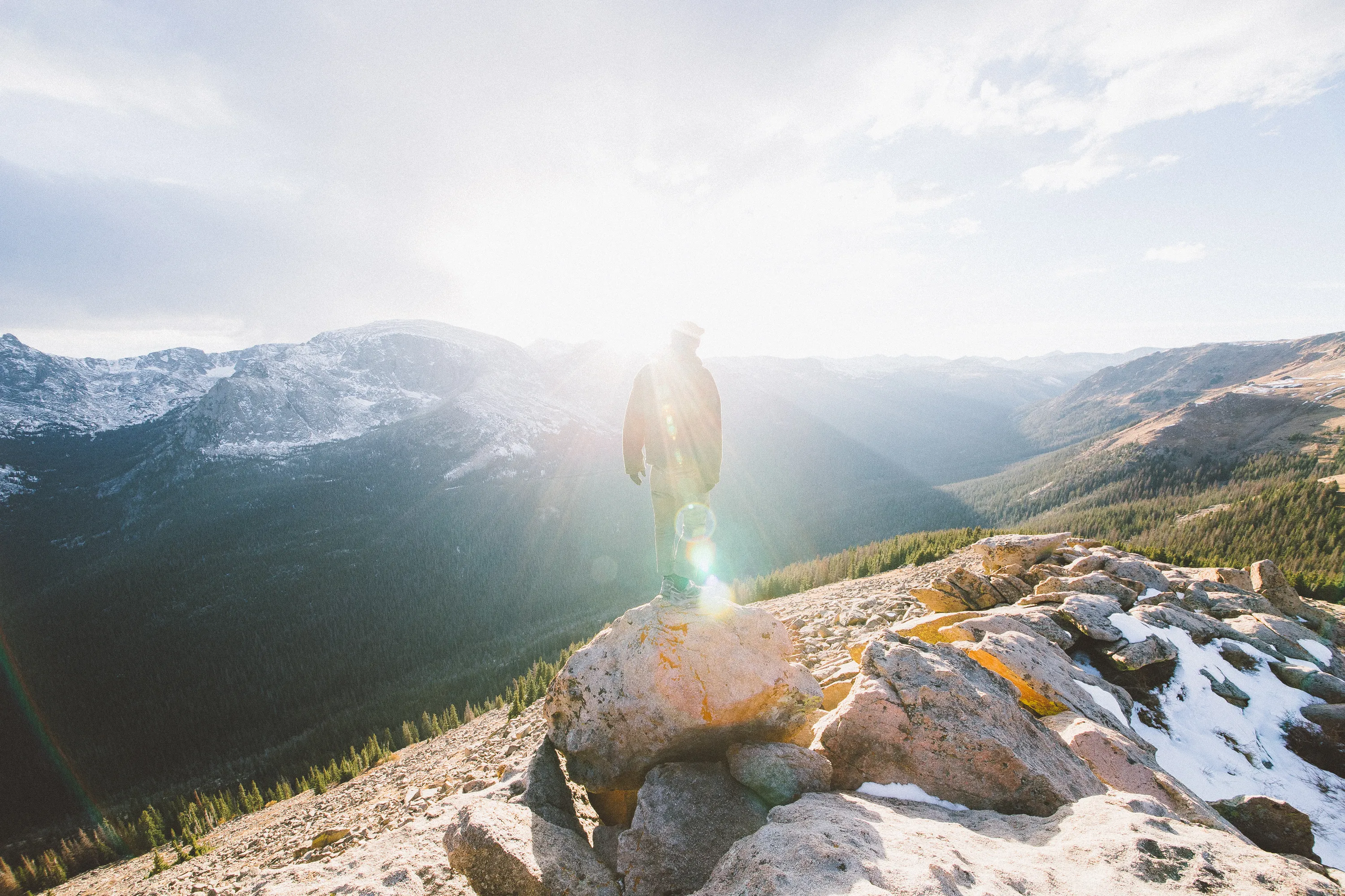 Watch the Sunset at Forest Canyon Overlook