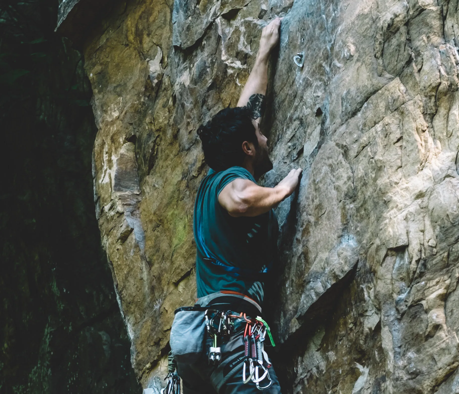 Climb at Foster Falls SP