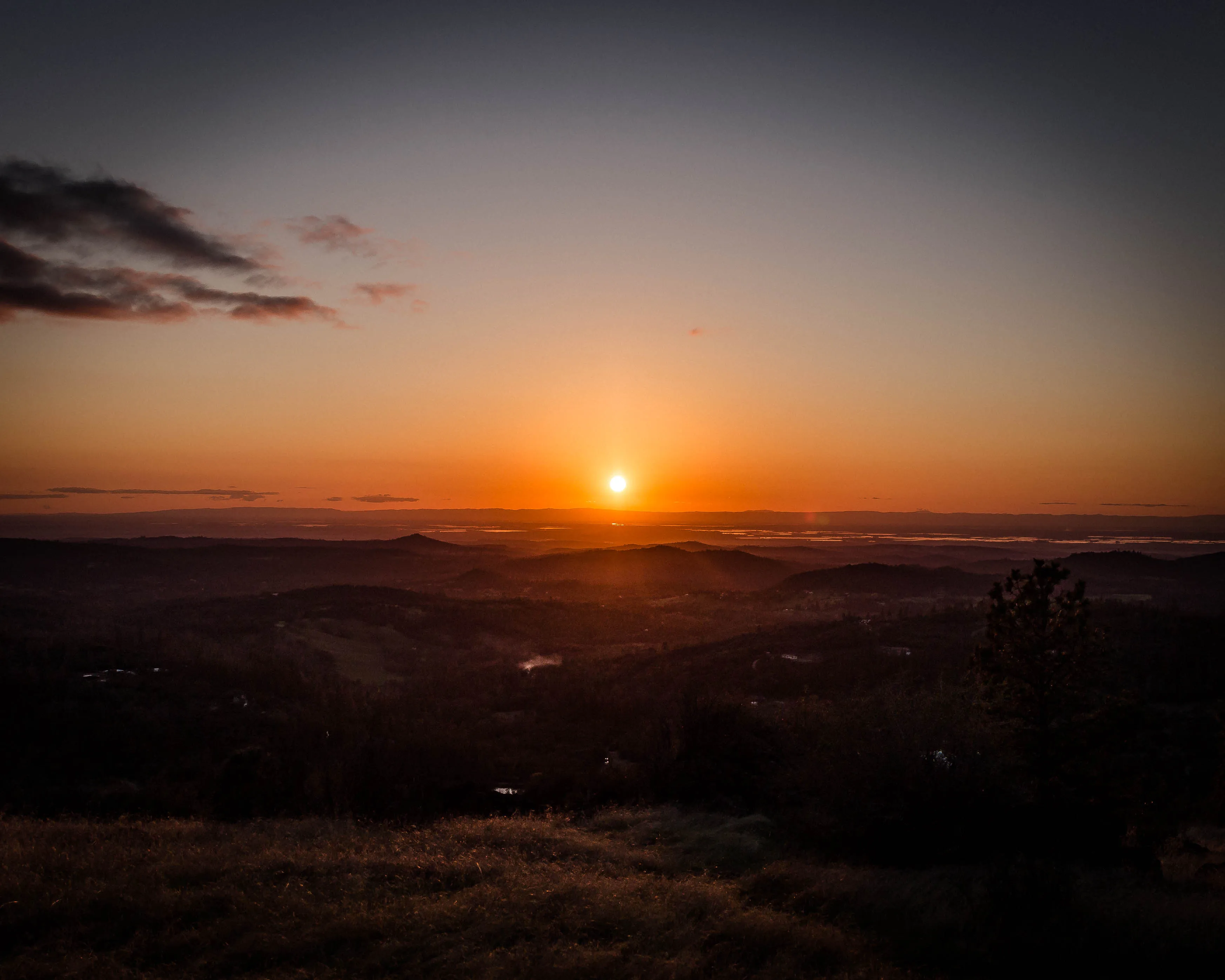 Photograph a Sunset on Wolf Mountain