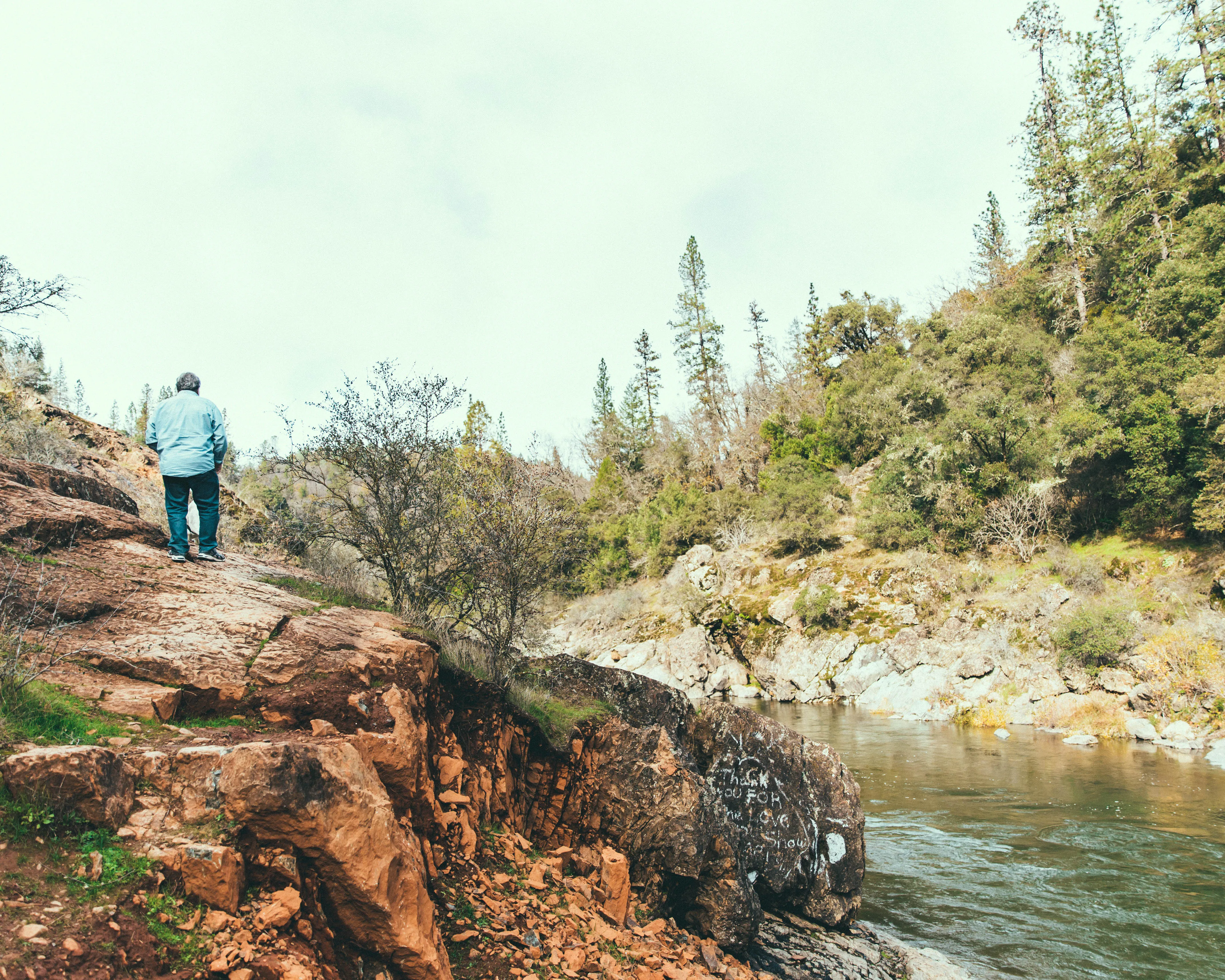 Hike to the Jumping Rock on the Bear River