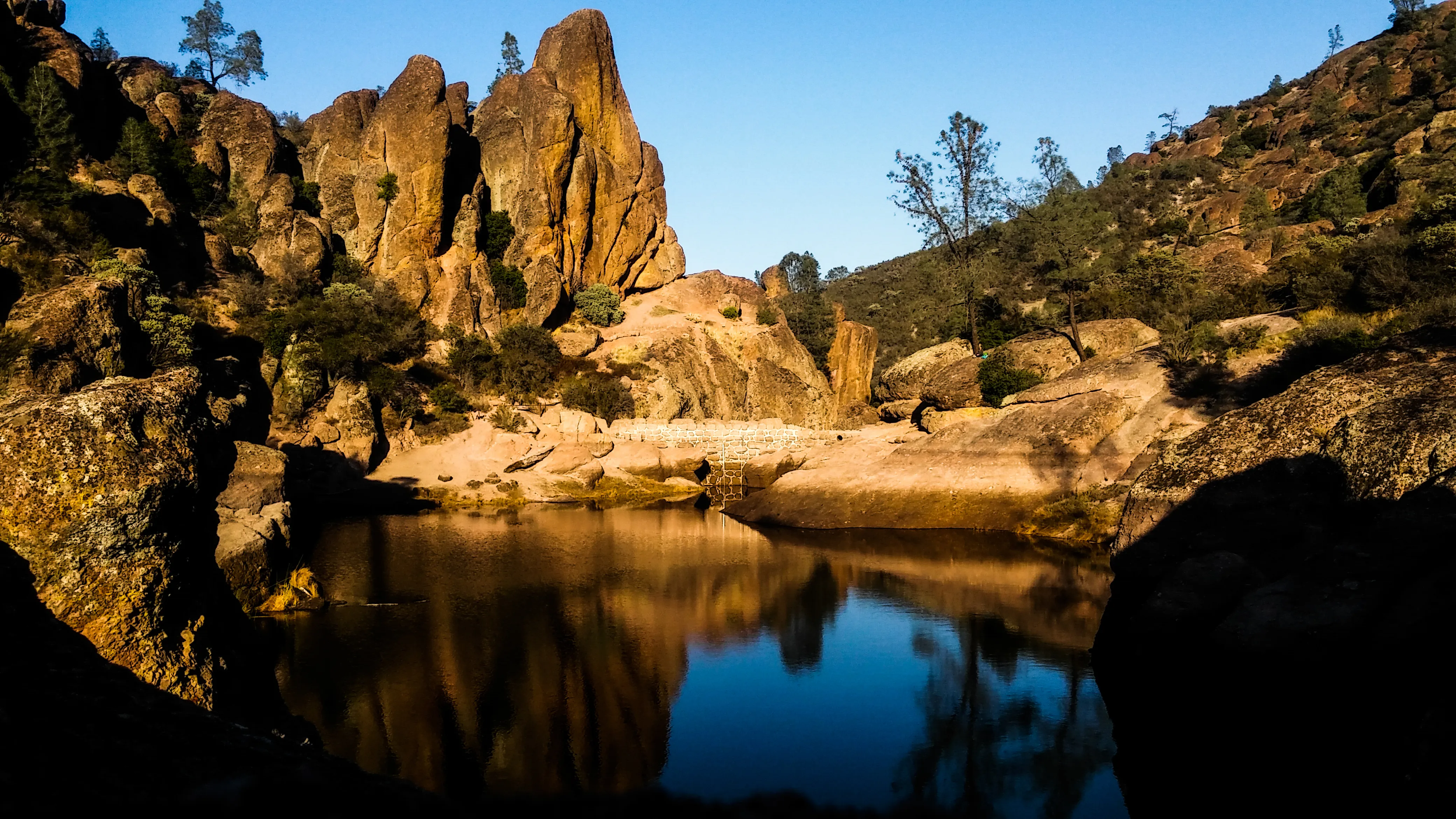 Hike to Bear Gulch Reservoir in Pinnacles National Park