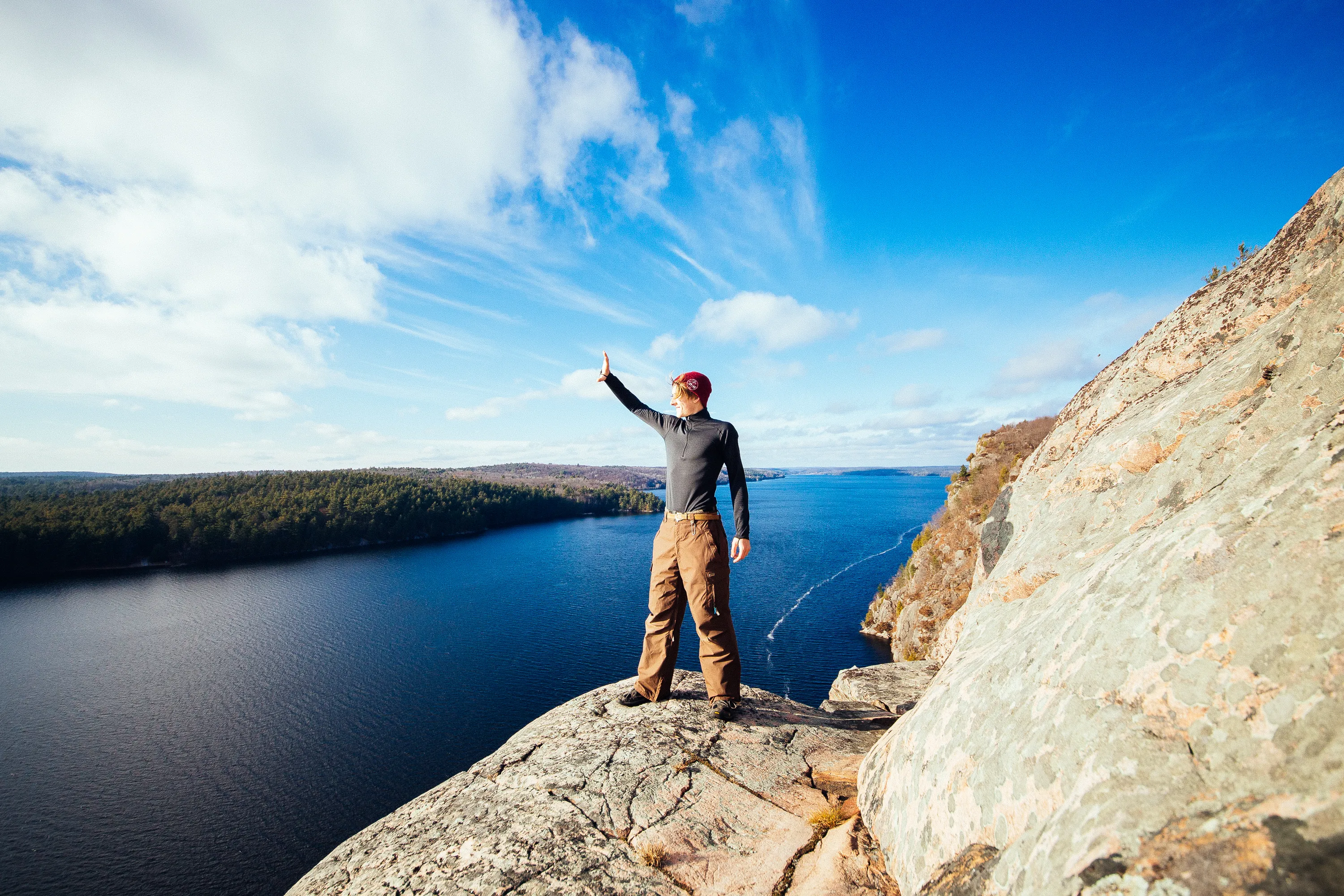 Hike the Clifftop Trail in Bon Echo Provincial Park