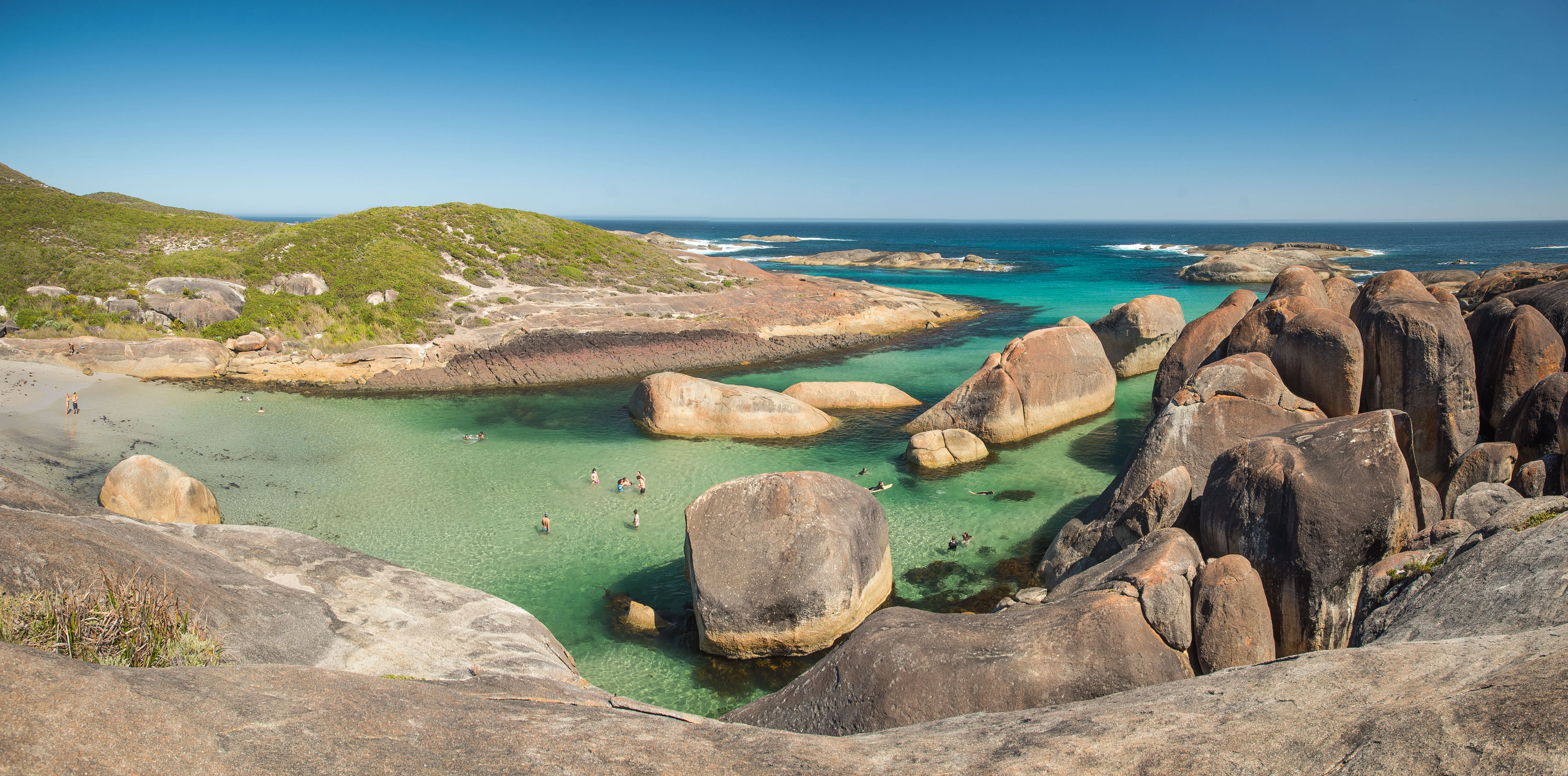 Swim at Elephant Rocks Beach