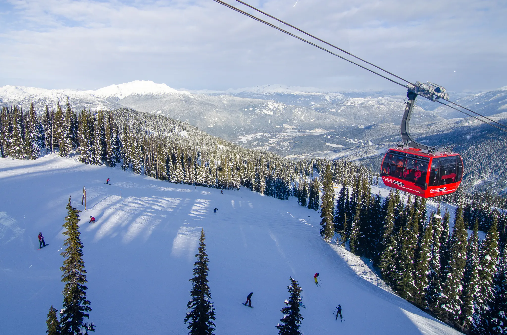Ride the Peak to Peak Gondola