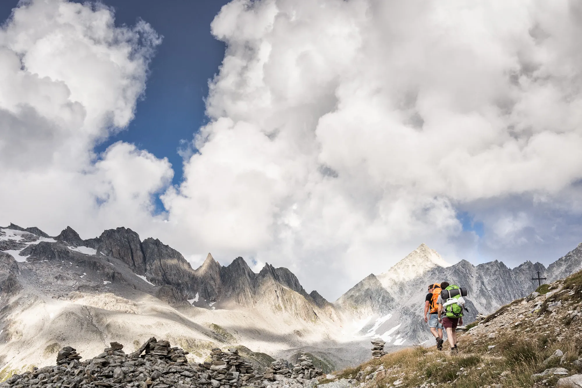 Hike from Bristen to Sedrun via the Gotthard Tunnel