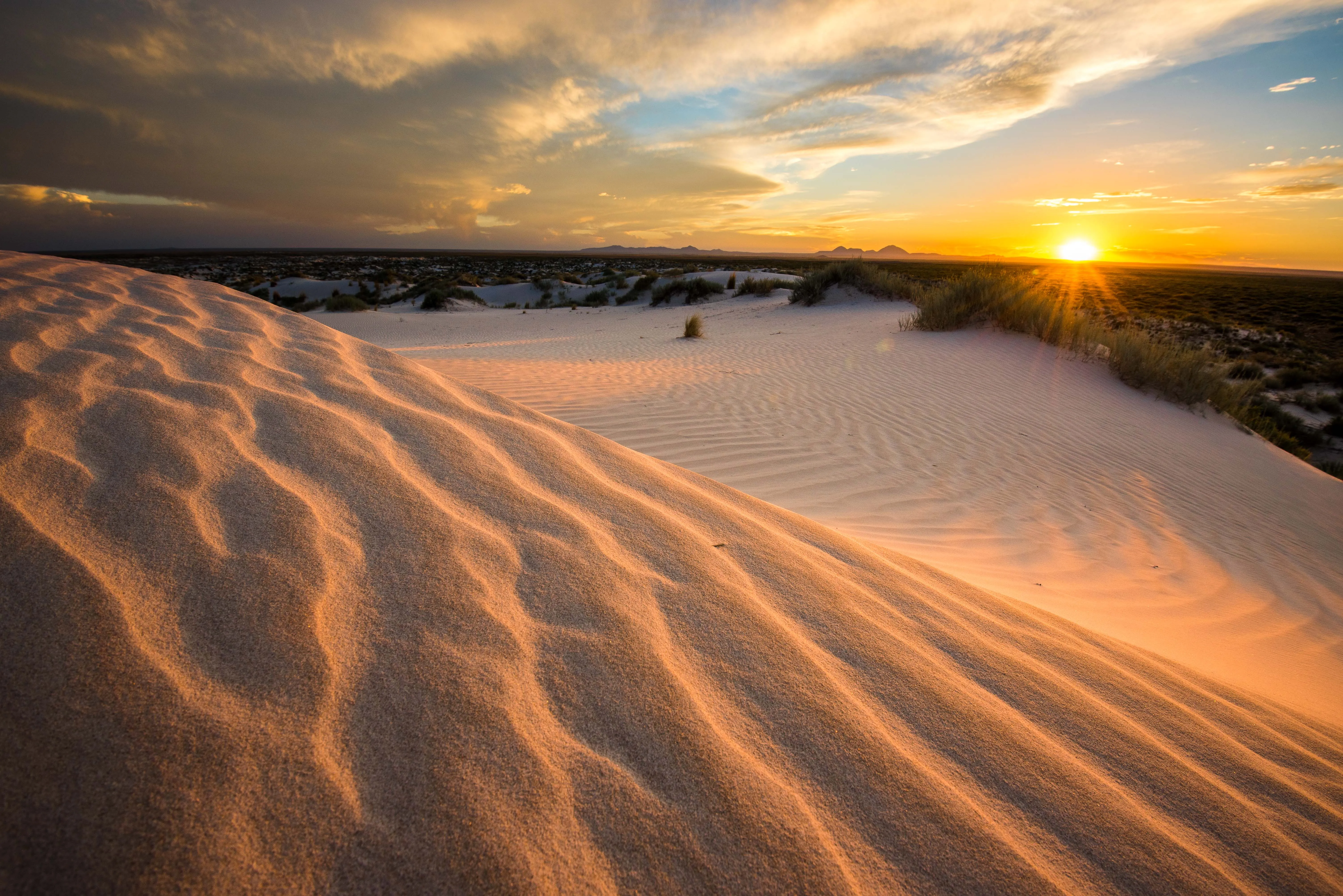 Gypsum Sand Dunes, Guadalupe Mountains NP