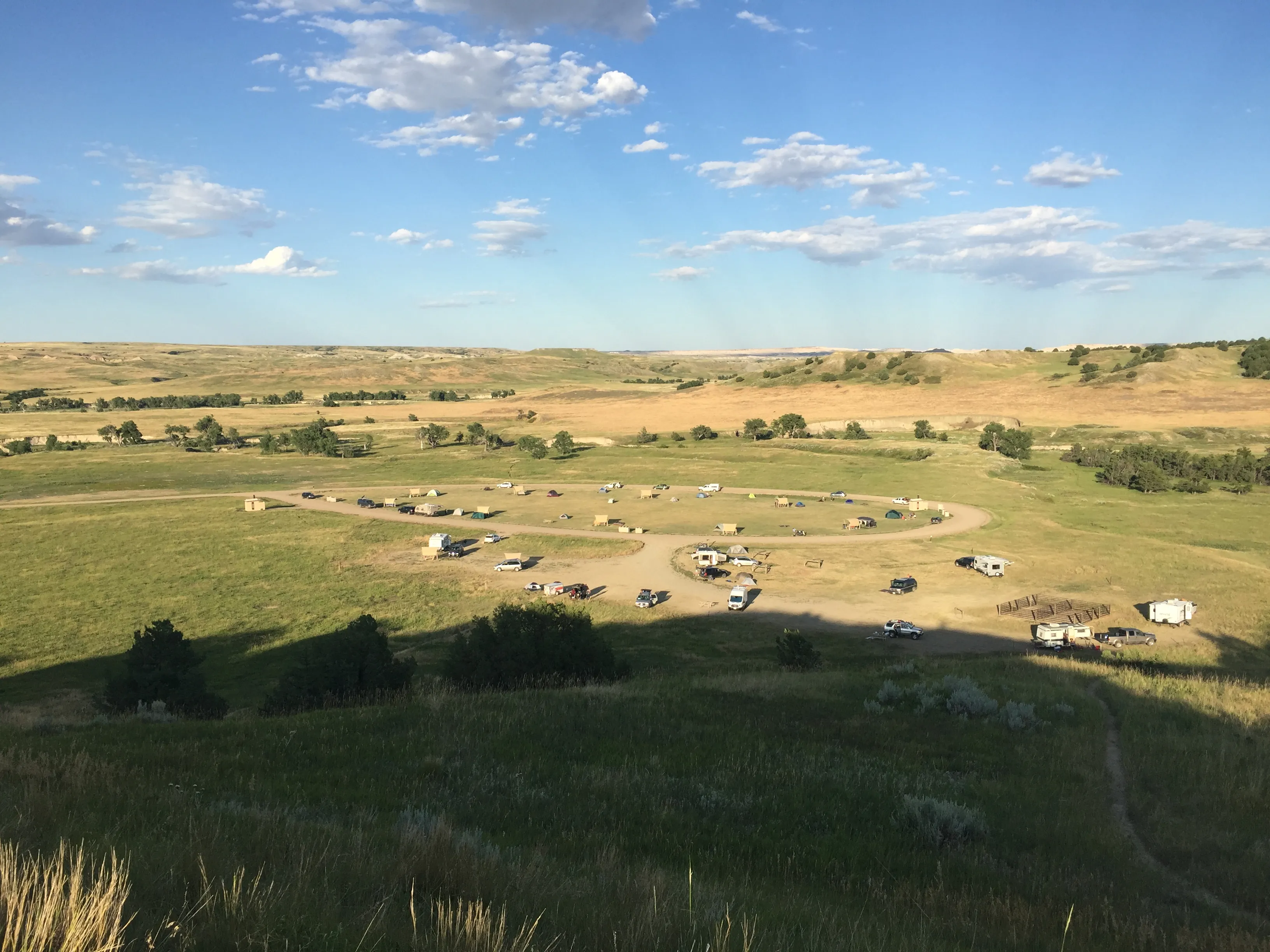 Camp at Sage Creek Campground