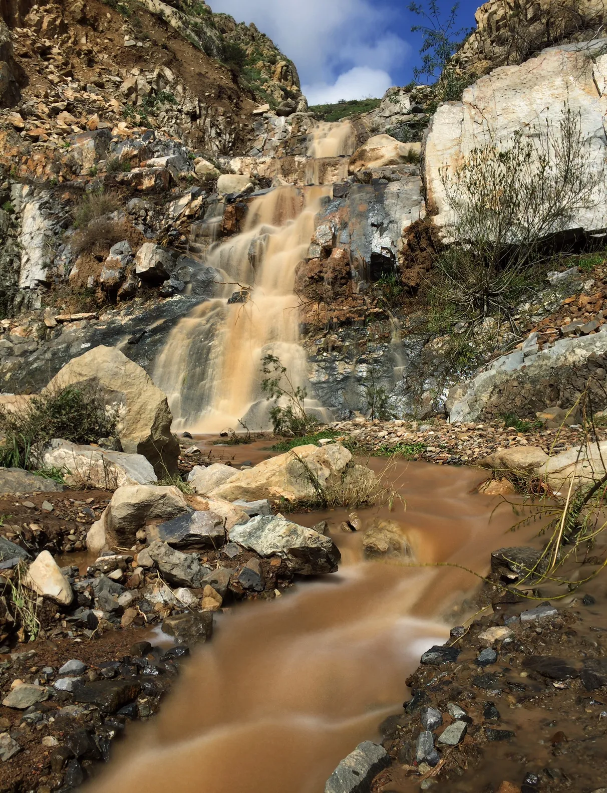 La Jolla Canyon Falls