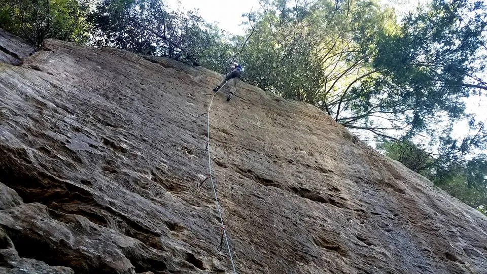 Rock Climb Tectonic Wall in Muir Valley