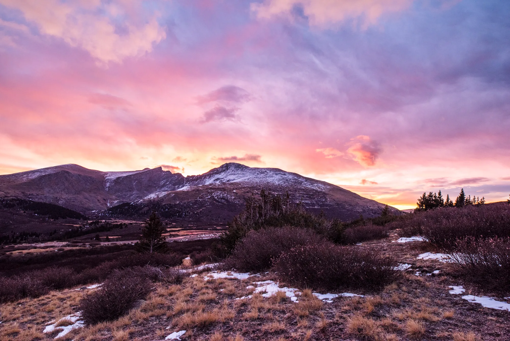 Watch the Sunrise at Guanella Pass