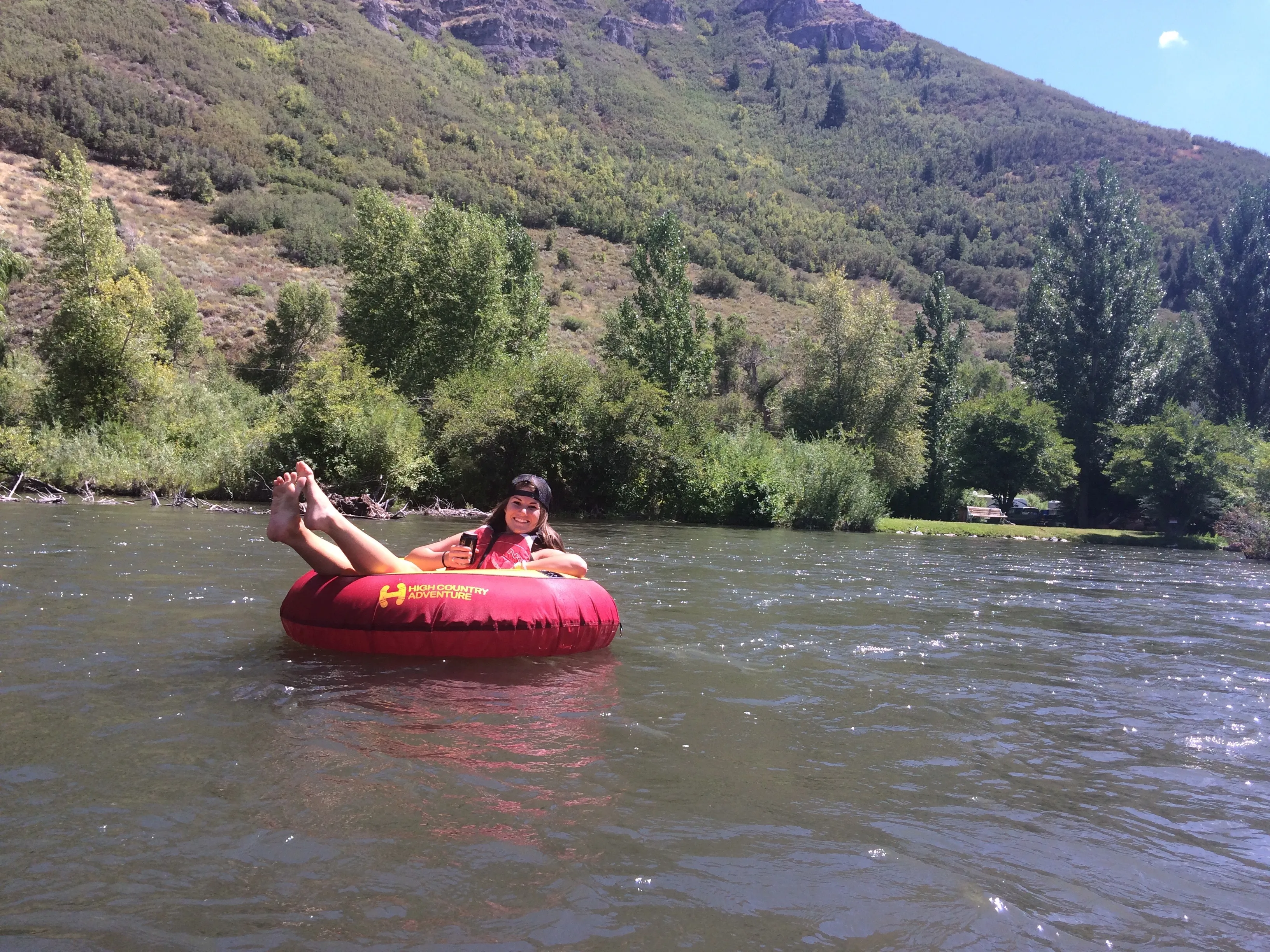 Floating the Provo River