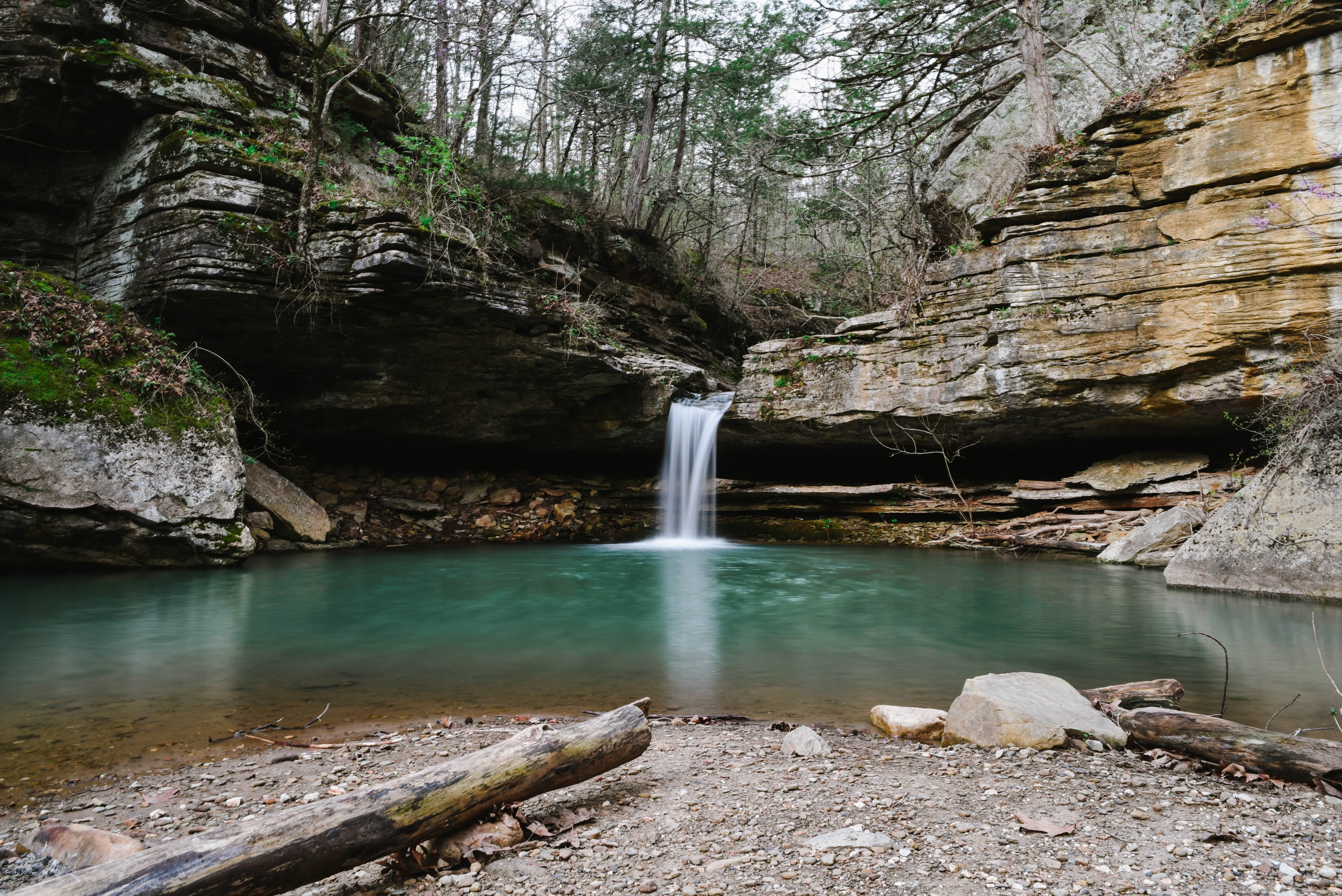 Paige Falls and Broadwater Hollow Falls