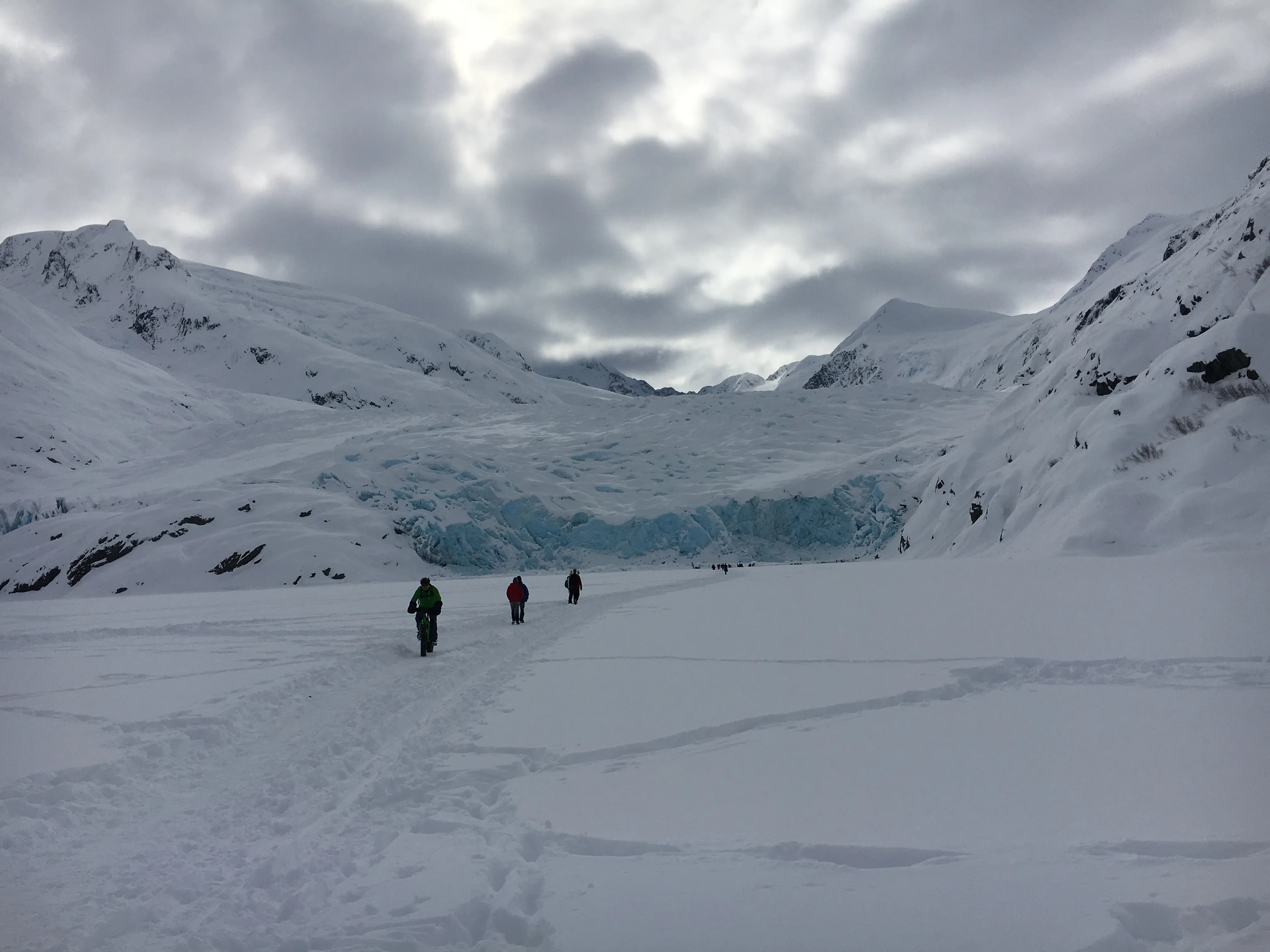 Winter Hike to Portage Glacier