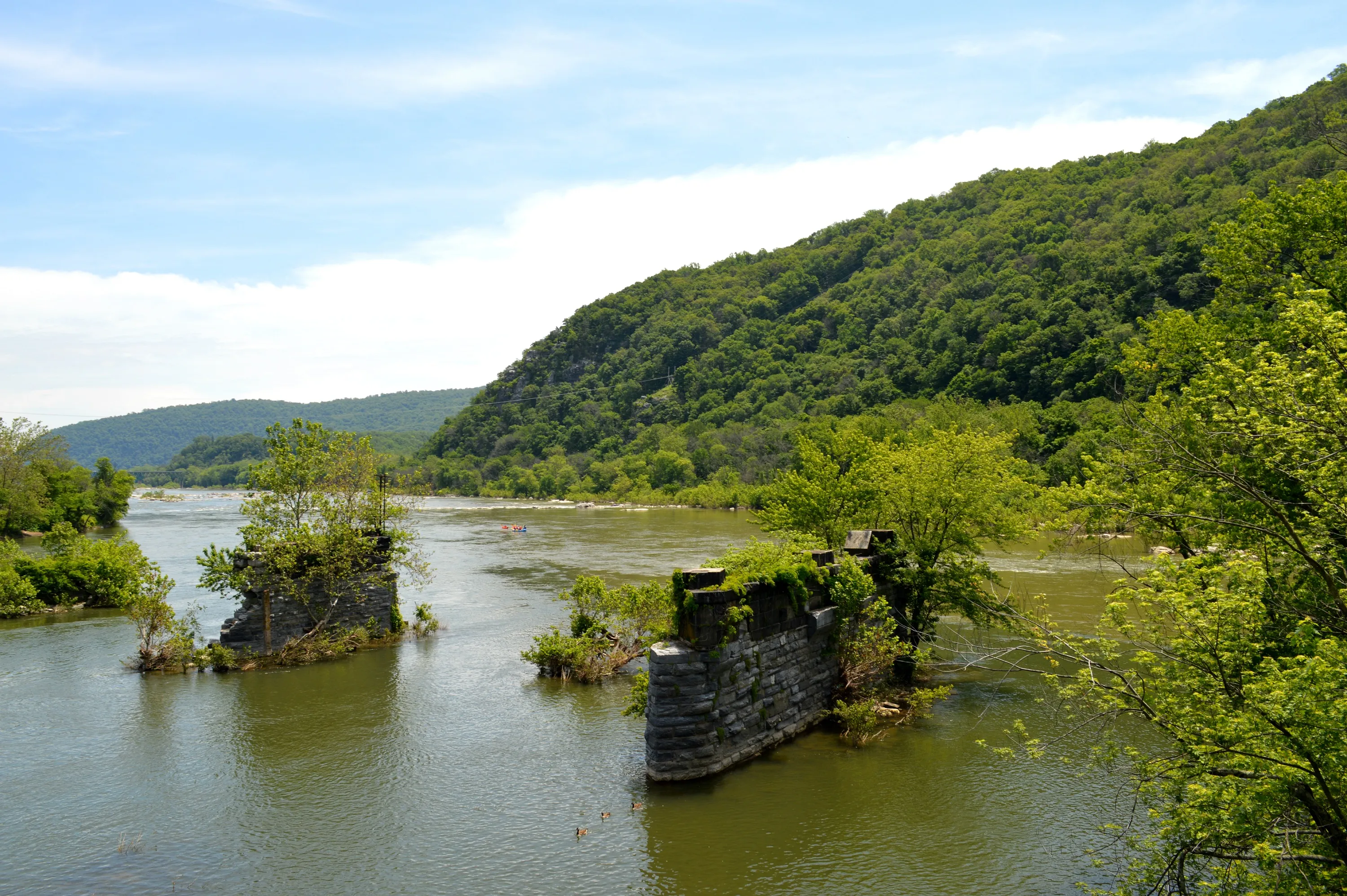 Weverton Cliffs Overlook from Harpers Ferry