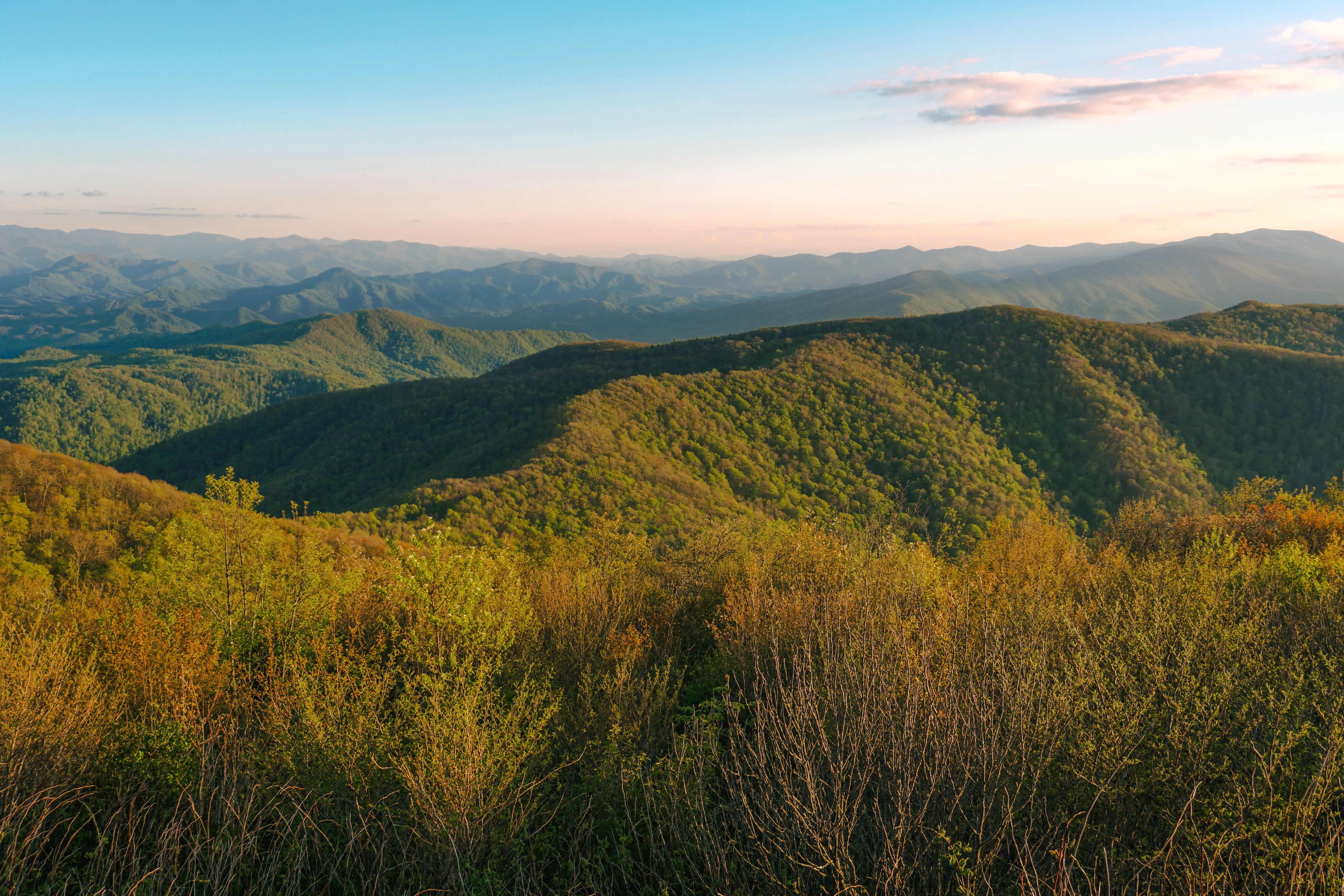 Camp at Unaka Mountain Overlook