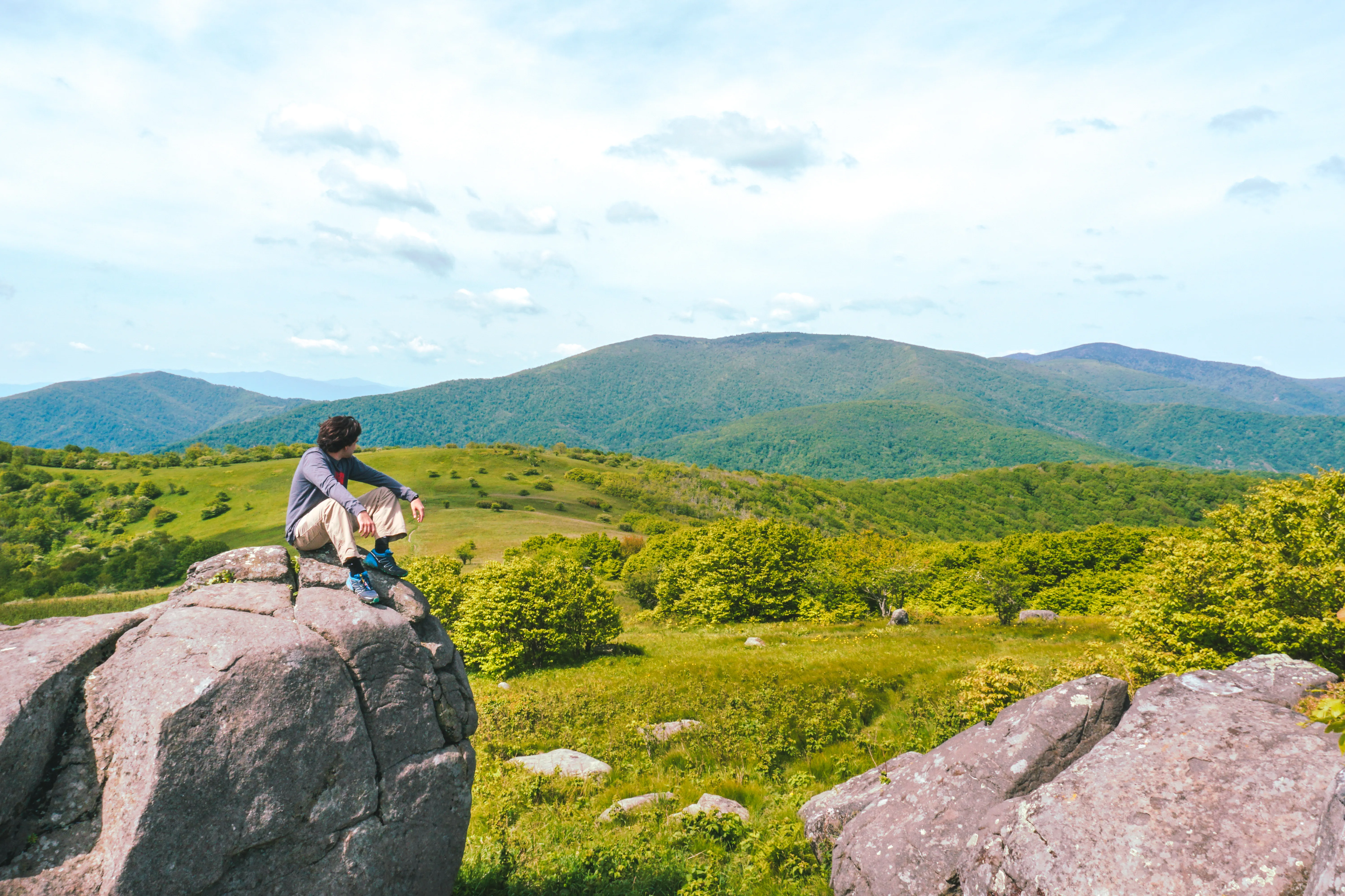 Hike to Bradley Gap along the Appalachian Trail