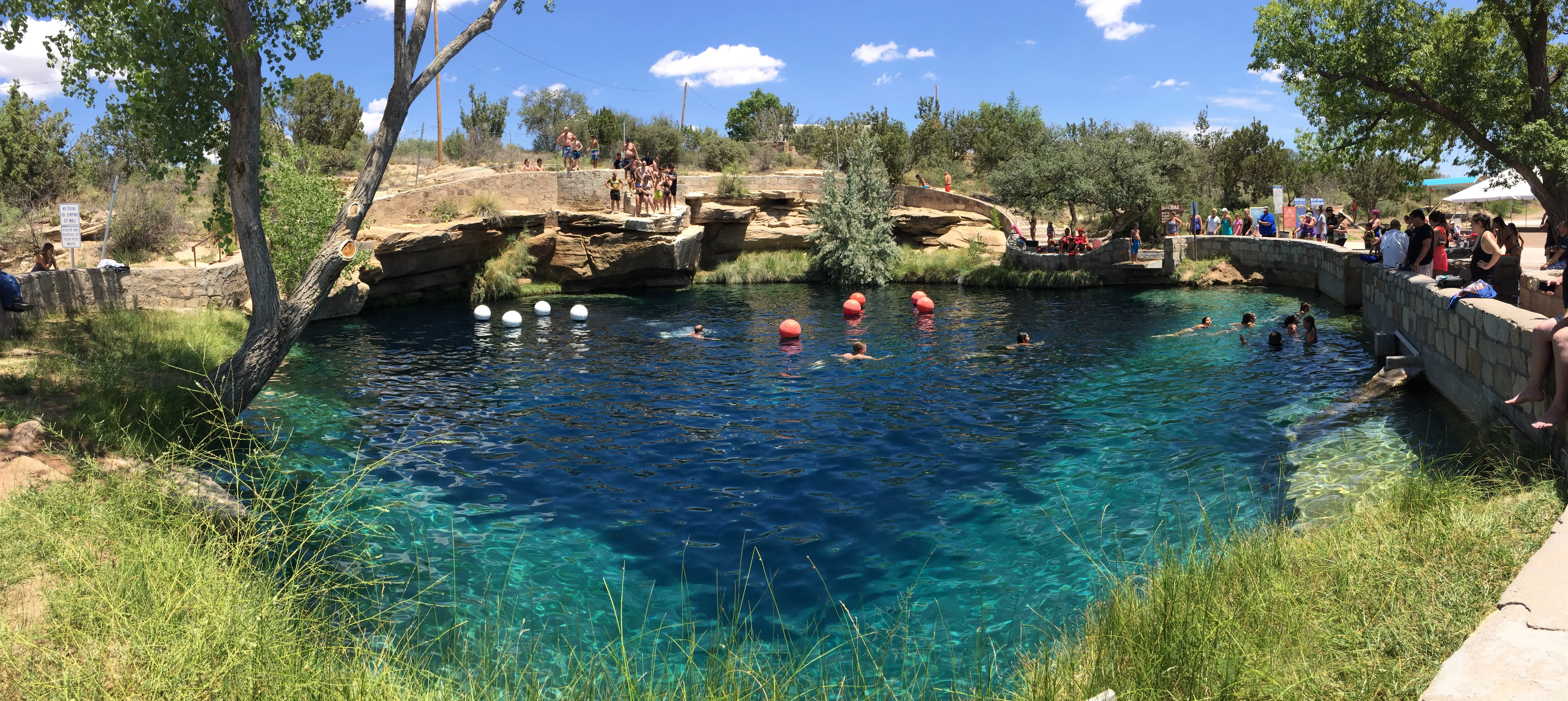 The Blue Hole in Santa Rosa
