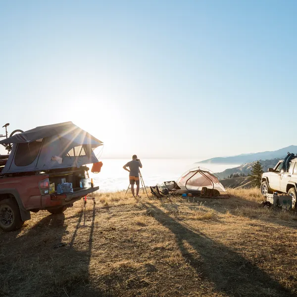 Life above the Clouds Isn't So Bad: Camping in Big Sur