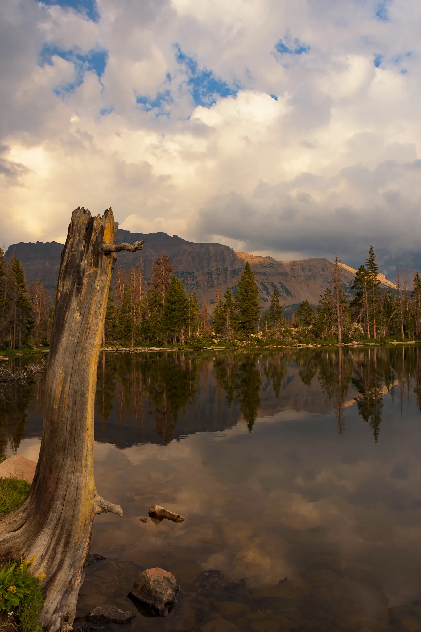 Hike to Ruth Lake in the High Uintas Wilderness 