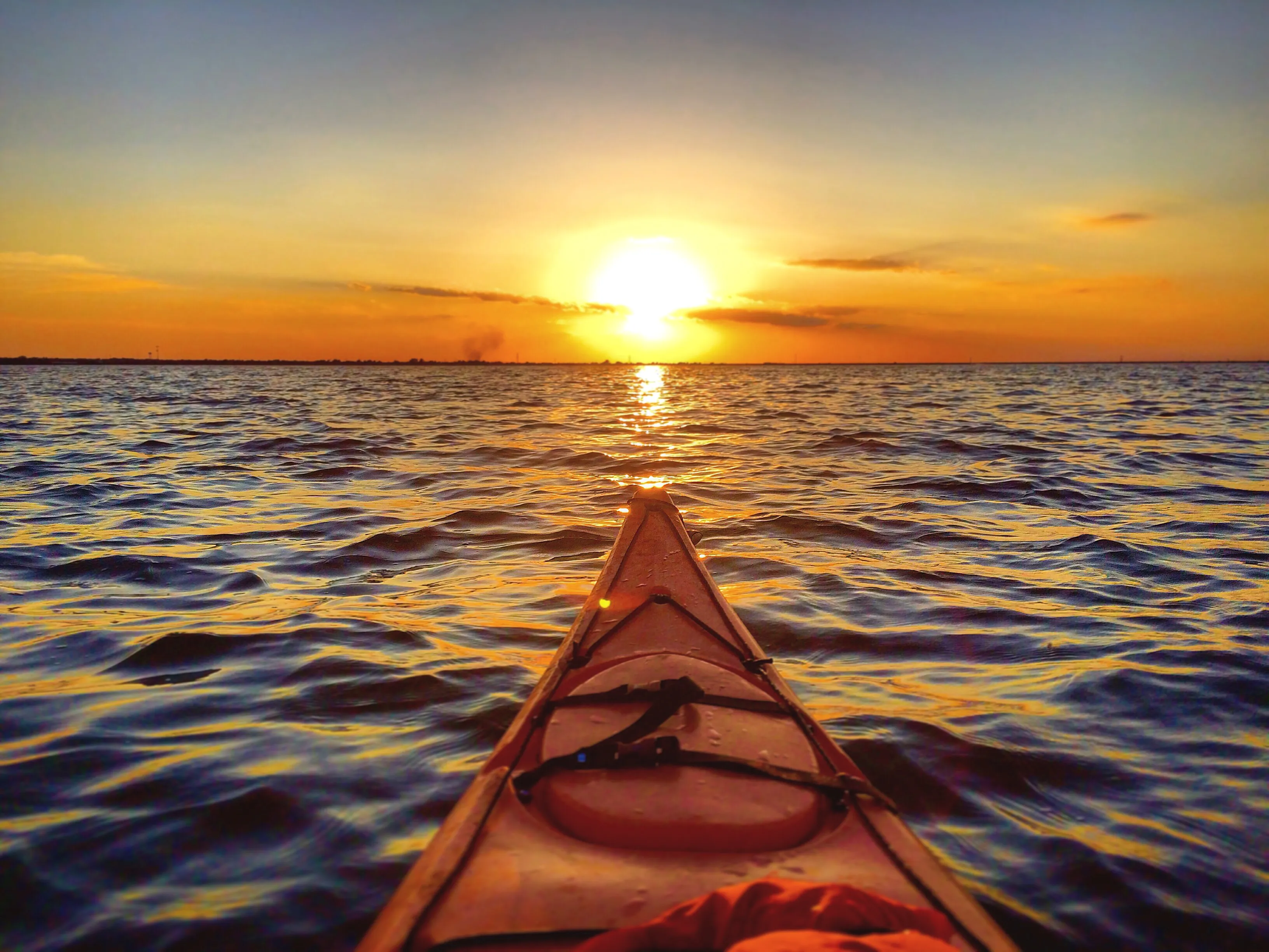 Kayak at Lake Hefner 