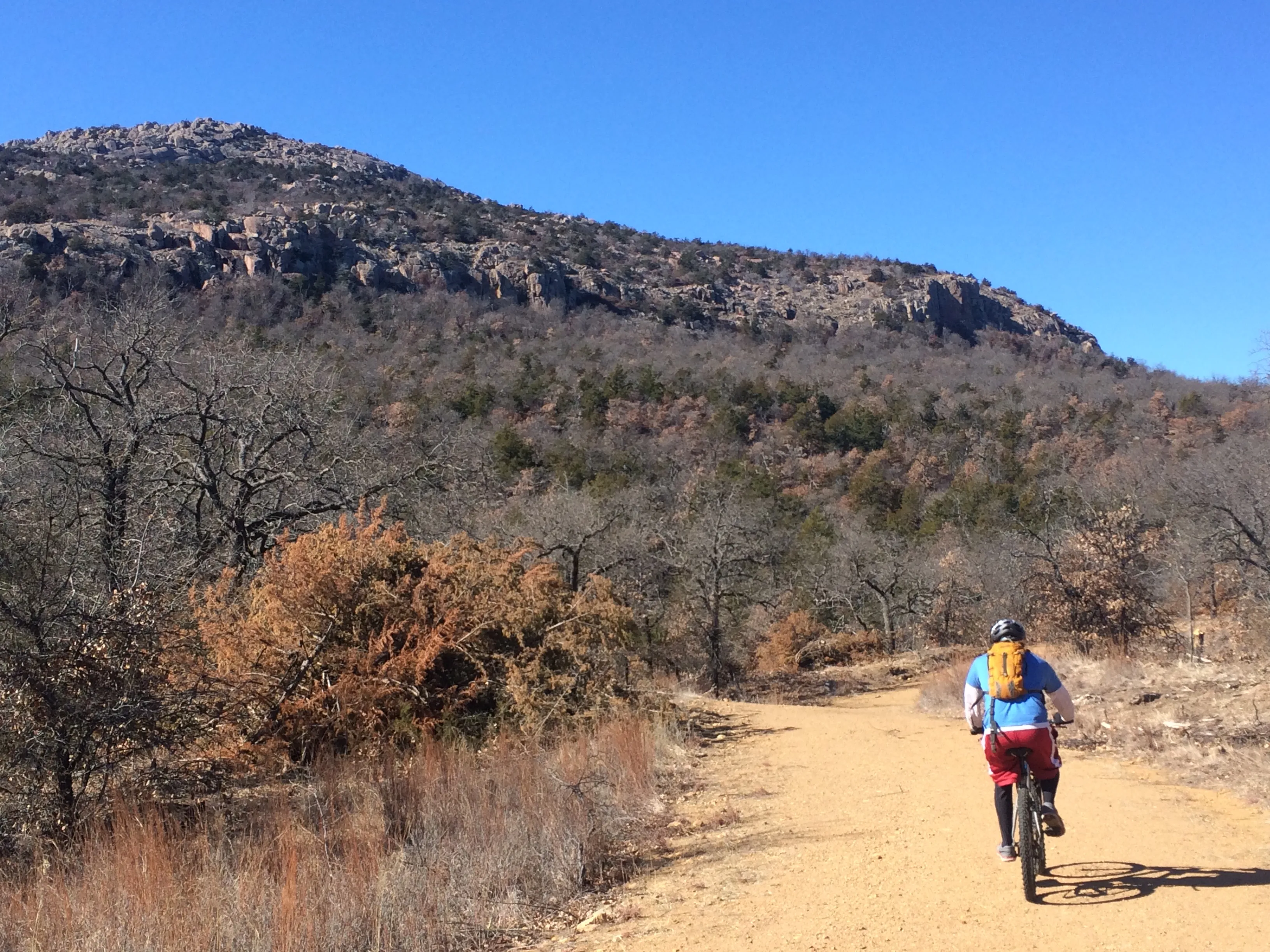 Mountain Bike the Mt. Scott Fire Road