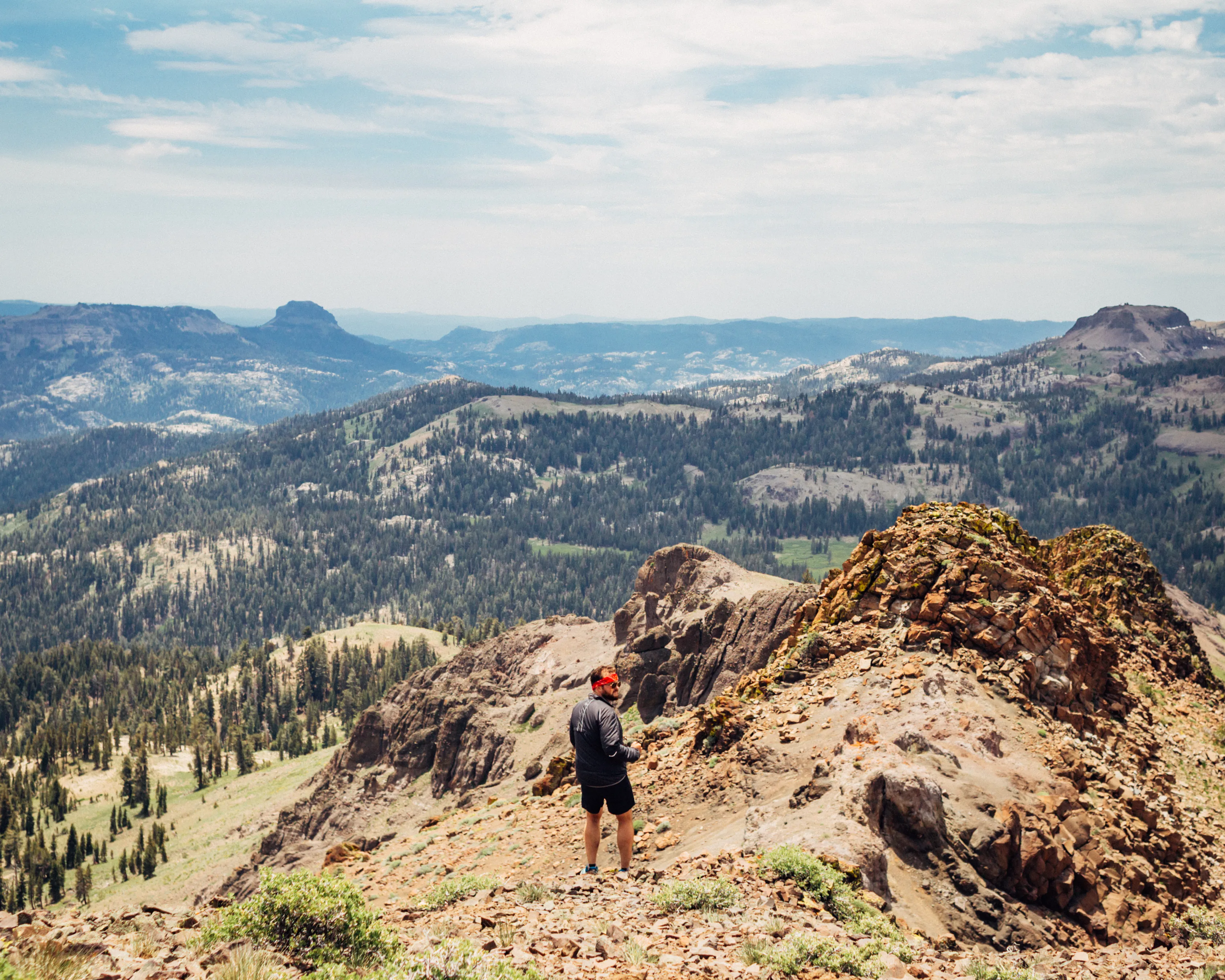 Climb Peep Sight Peak in the Carson-Iceberg Wilderness