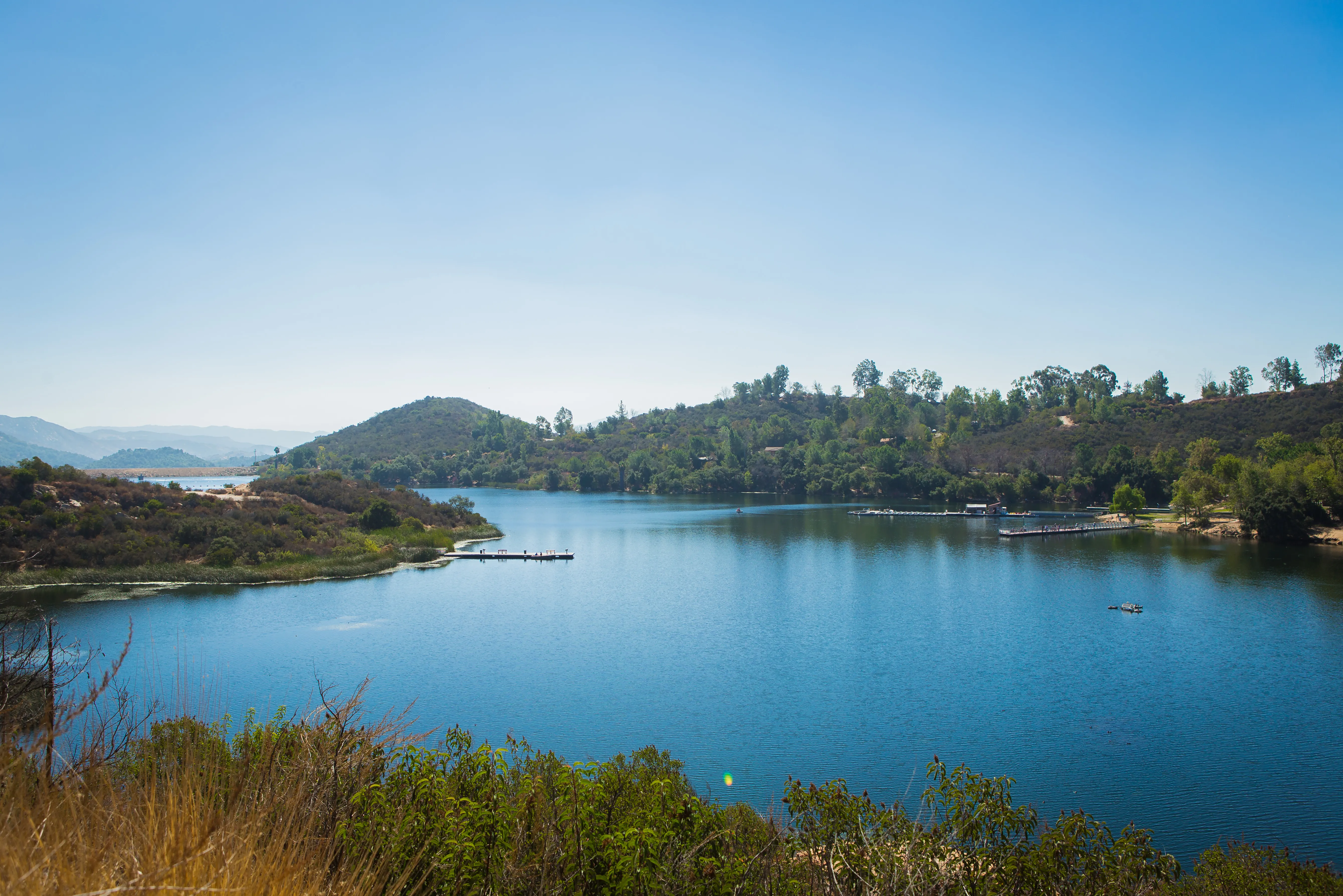Camp at Dixon Lake