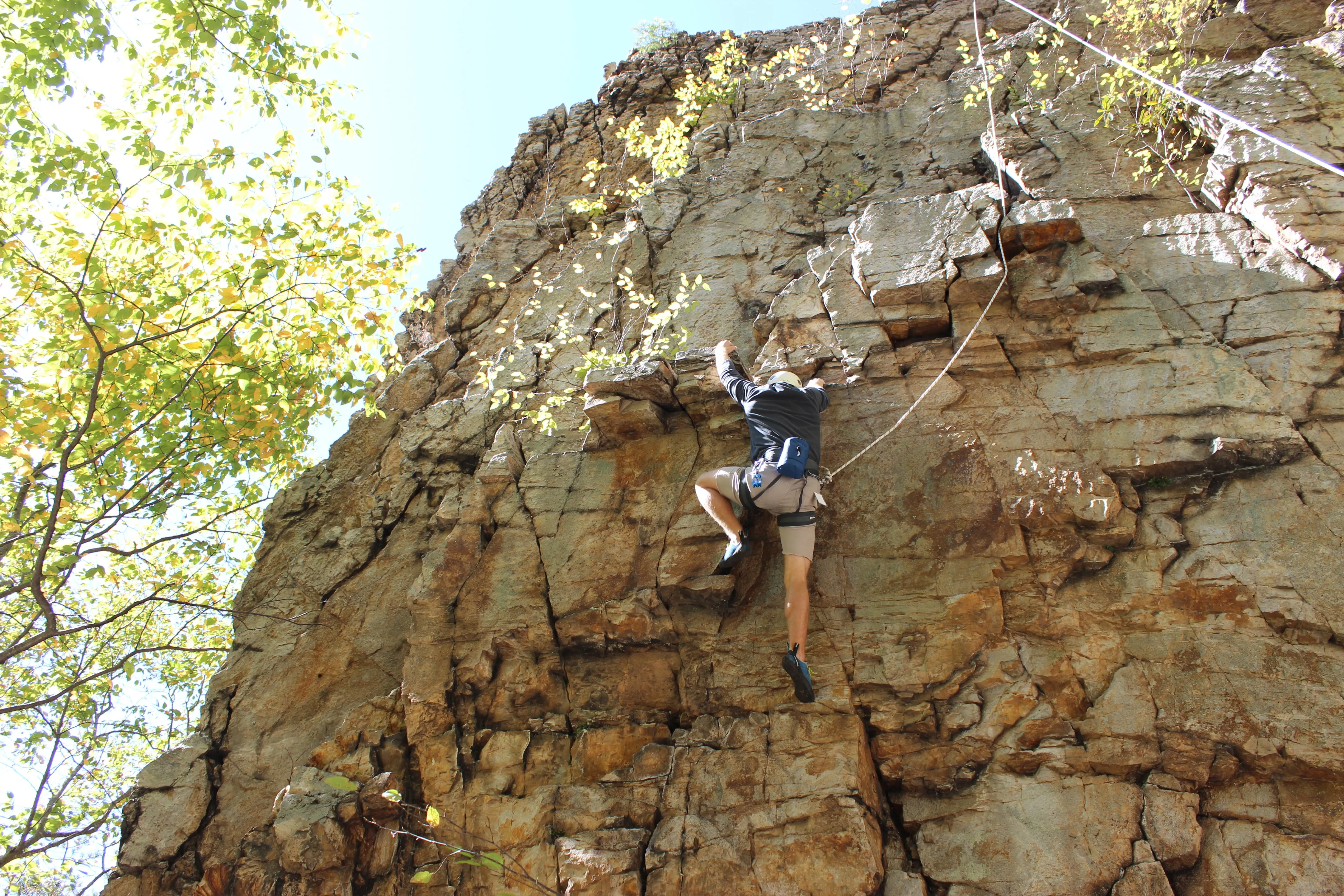 Climb Seneca Rocks
