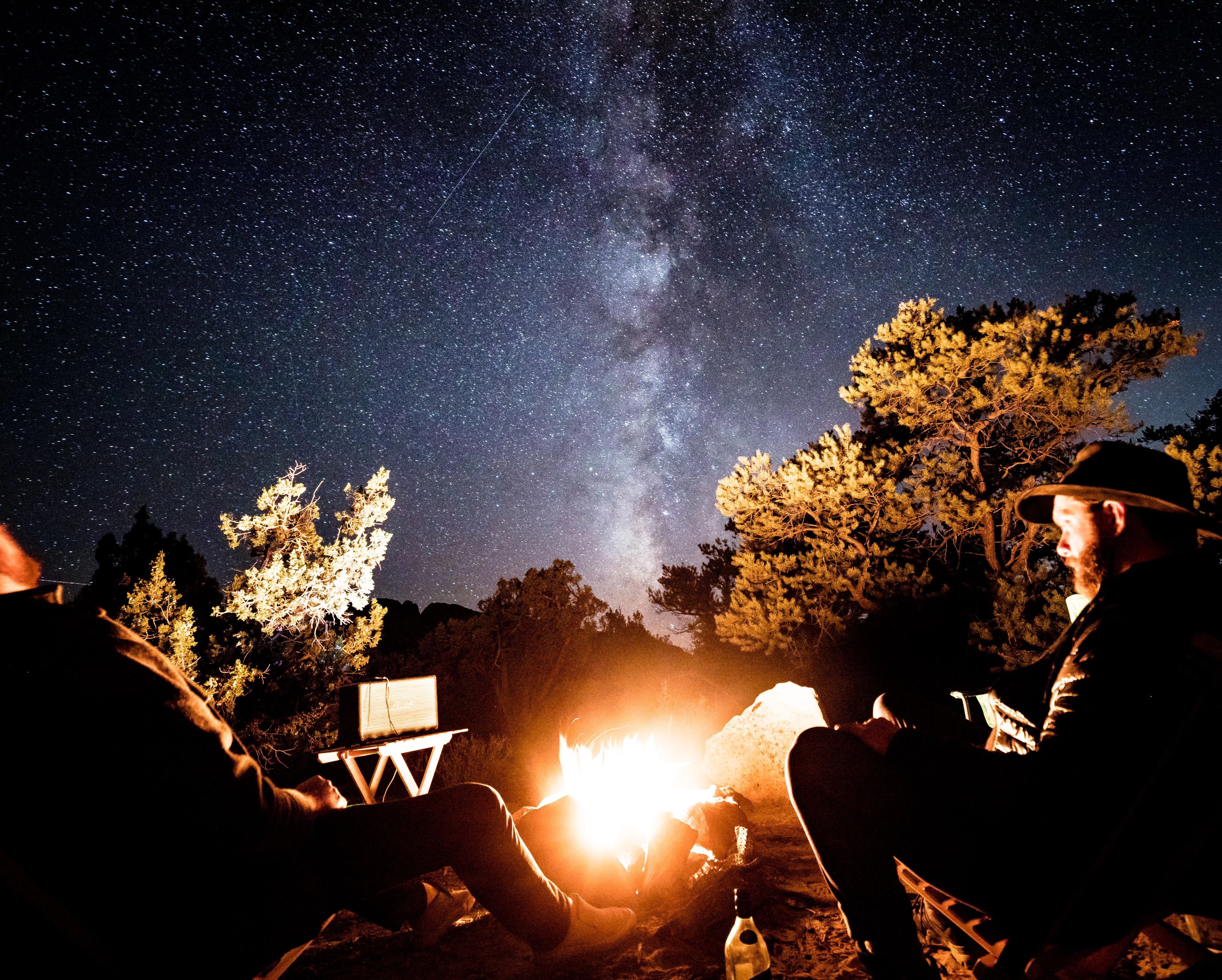 Camp on Wire Mesa