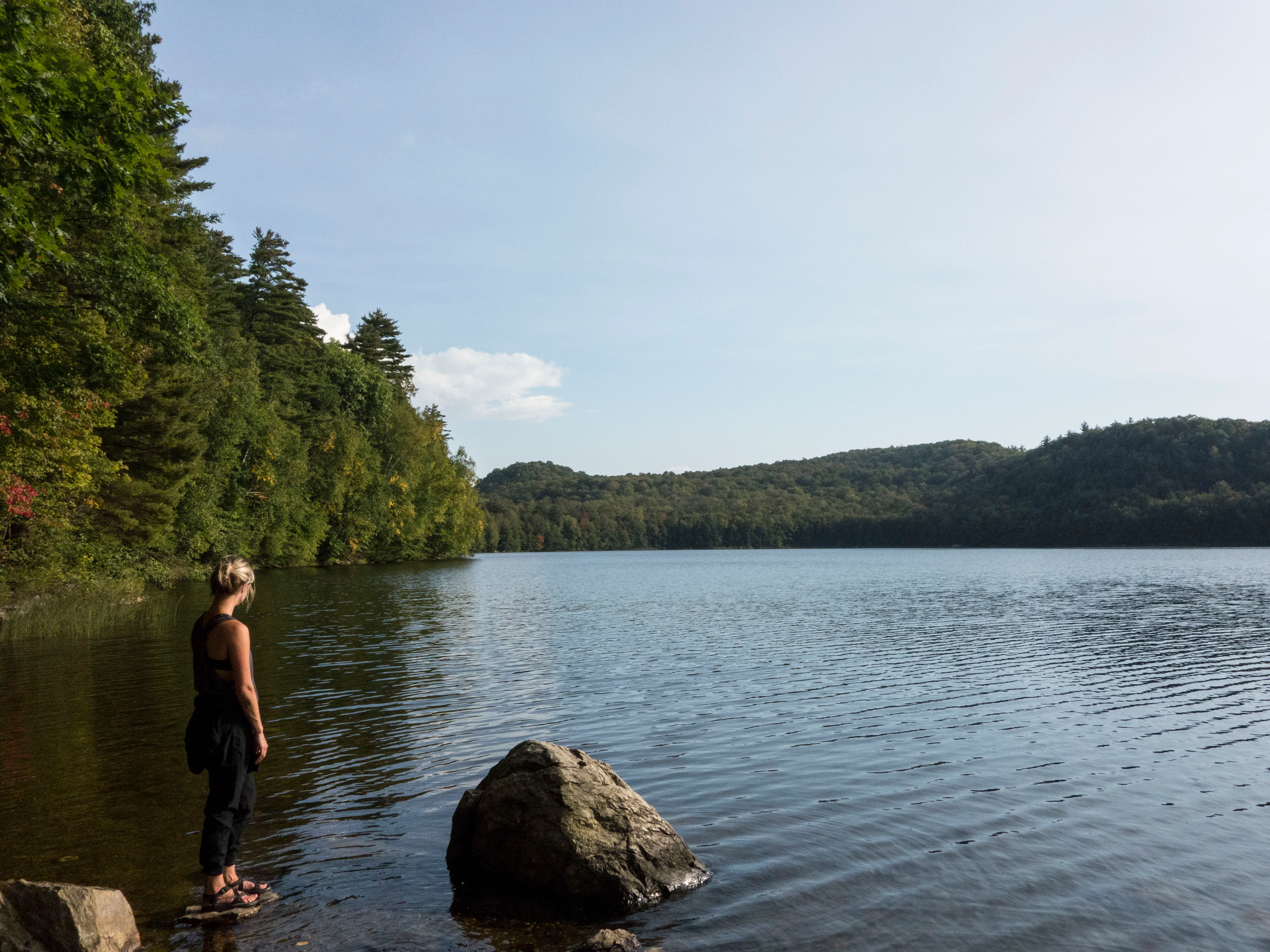 Camp at Lake Dunmore