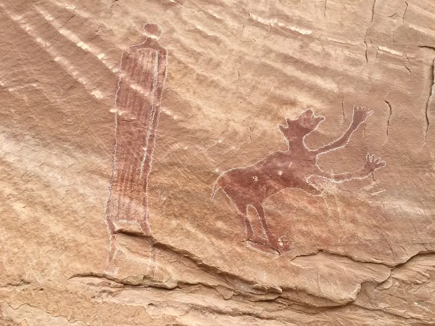 Visit the Petroglyphs in Black Dragon Wash